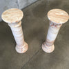 Set of 2 Solid Onyx Pedestals