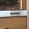 Mid Century Modern Cabinet with Glass Panels by Pomona