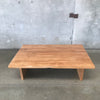 Solid Wood Plank Oak Coffee Table