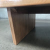 Solid Wood Plank Oak Coffee Table