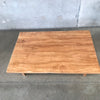 Solid Wood Plank Oak Coffee Table