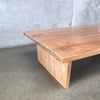 Solid Wood Plank Oak Coffee Table