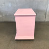 Pink Two Door Side Cabinet/End Table