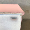 Pink Two Door Side Cabinet/End Table