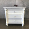 White 3 Drawer Chest