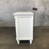 White Three Drawer Chest of Drawers