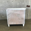 White Three Drawer Chest of Drawers