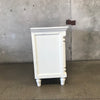 White 3 Drawer Chest