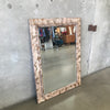 Crackle Paint Contemporary Mirror