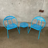 MCM Rid Jen 2 Chairs & 1 Table Patio Set