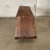 Antique Primitive Pig Bench