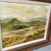 Vintage Oil On Canvas Painting Signed