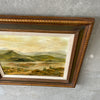 Vintage Oil On Canvas Painting Signed