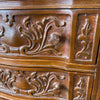 Antique Carved Wood Cabinet