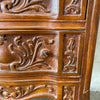 Antique Carved Wood Cabinet