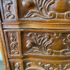 Antique Carved Wood Cabinet