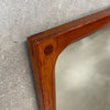 Mid Century Modern Danish Teak Wood Frame Mirror By Aksel Kjersgaard Odder