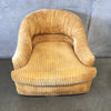 Mid Century Modern Club Swivel Chair