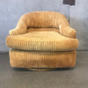 Mid Century Modern Club Swivel Chair