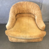 Mid Century Modern Club Swivel Chair