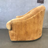 Mid Century Modern Club Swivel Chair