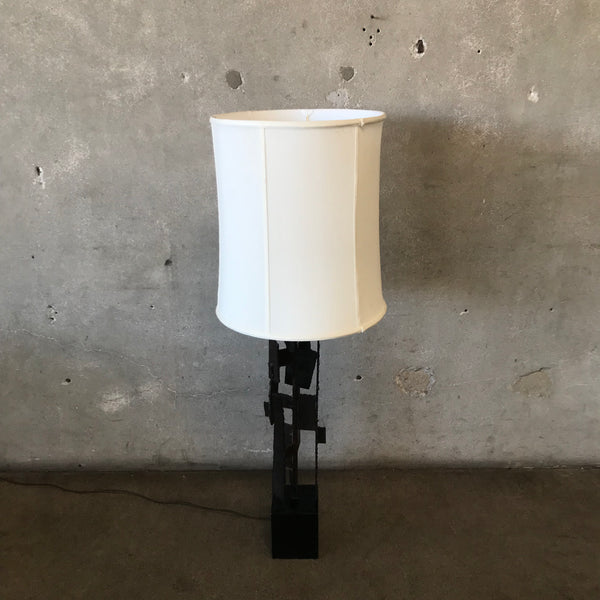 Brutalist Torch Cut Lamp