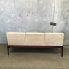 Mid Century Walnut Sofa & Two Chair Set