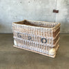 Antique Turn Of The Century English G.P.O Mail Basket