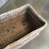 Antique Turn Of The Century English G.P.O Mail Basket