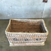 Antique Turn Of The Century English G.P.O Mail Basket