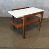 Greta Grossman Walnut & Laminate Side Table