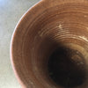 Mid Century Studio Craft Pot / Bin / Planter In Brown Glaze