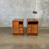 Pair of N.E Corengia Art Deco Night Stands