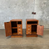 Pair of N.E Corengia Art Deco Night Stands