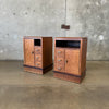 Pair of N.E Corengia Art Deco Night Stands