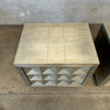 Jonathan Adler Pair Of Diamond Front Nightstands / End Tables