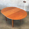 Vintage Danish Teak Butteryfly Leaf Dining Table