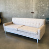 Vintage Mid Century Modern Freshly Upholstered Sofa