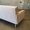 Vintage Mid Century Modern Freshly Upholstered Sofa