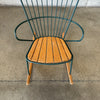 Danish Paon Outdoor Rocking Chair