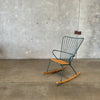 Danish Paon Outdoor Rocking Chair