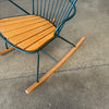 Danish Paon Outdoor Rocking Chair