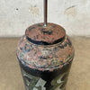 Vintage Tea Canister Lamp - Made in Italy