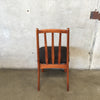 Set of Six Vintage Teak Dining Chairs