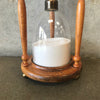 Vintage Hour Glass Clock