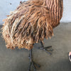 Vintage Mid Century Fiber Art Emu