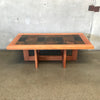 Danish Teak and Slate Coffee Table