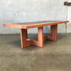 Danish Teak and Slate Coffee Table