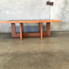 Danish Teak and Slate Coffee Table