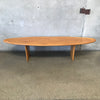 Mid Century Surfboard Coffee Table by T.H. Robsjohn Gibbings for Widdicomb